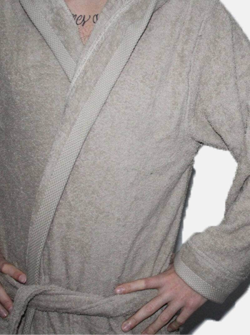 Accappatoio con cappuccio Bagno FITNESS ACC Fazzini - evabiancheria